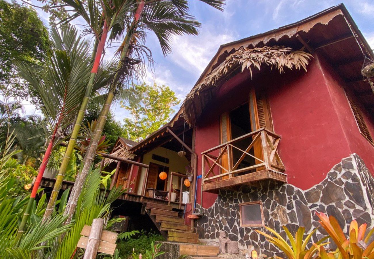 Villa en Punta Uva - Villa Toucan - Paraíso Romántico con vista al mar e Internet FibOp