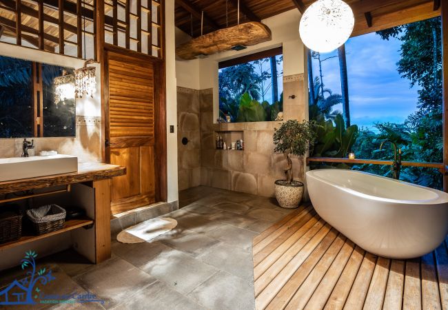 Villa en Punta Uva - Luxury Villa Macaw Pool House with Ocean Views 