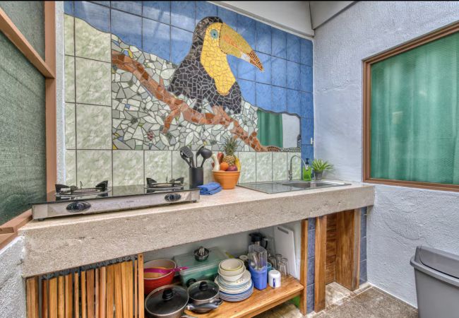 Villa en Punta Uva - TP- Tucan | Beachfront Arrecife, Wifi, AC 