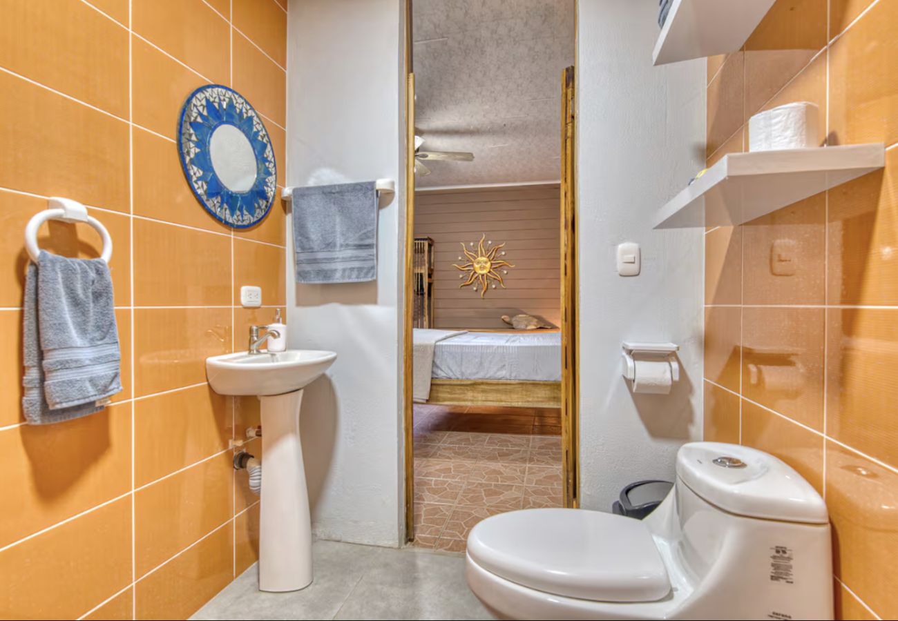 Villa en Punta Uva - Tres Pipas-Tortuga| Beachfront Arrecife, Wifi, AC