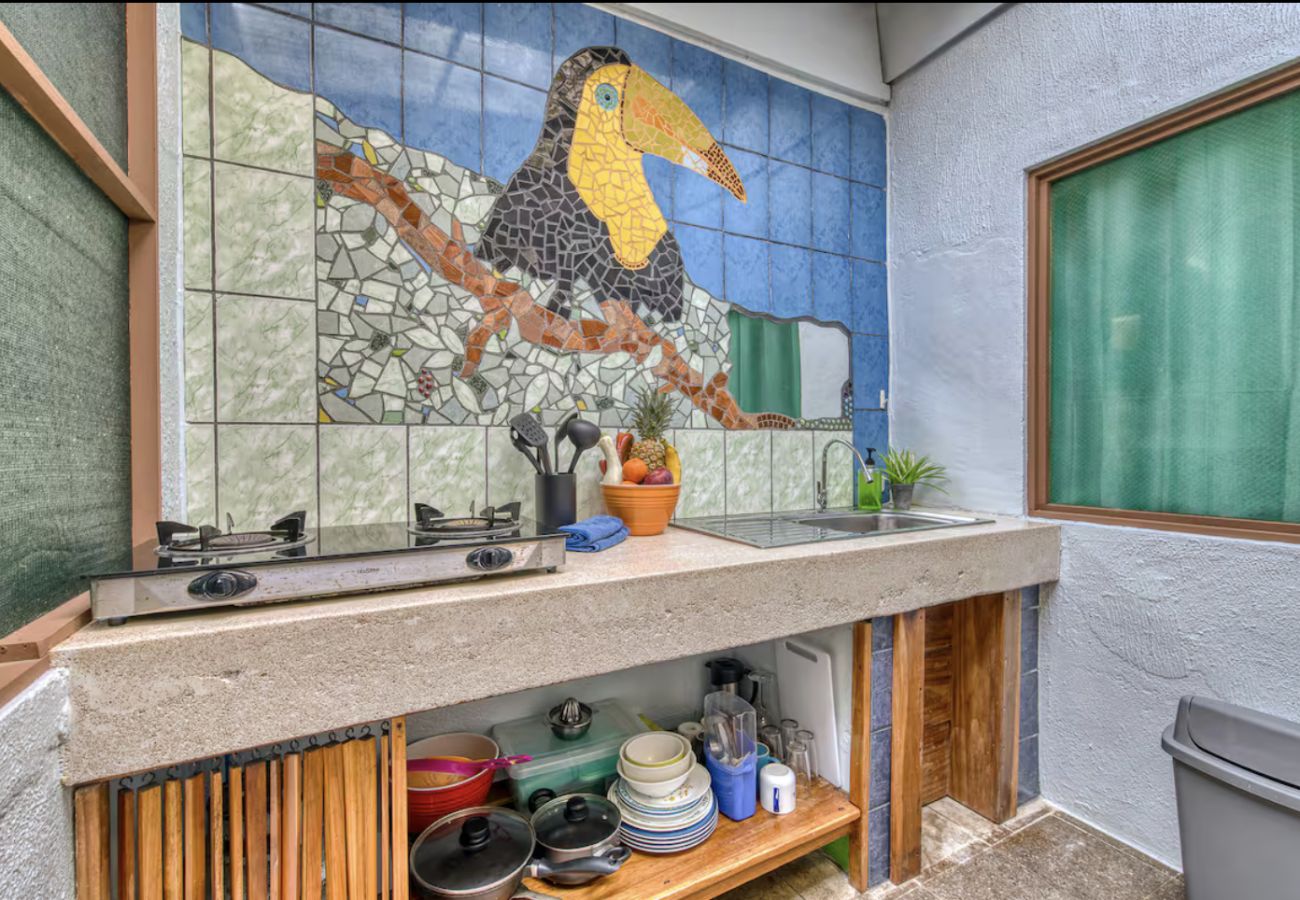 Villa à Punta Uva - TP- Tucan | Beachfront Arrecife, Wifi, AC 