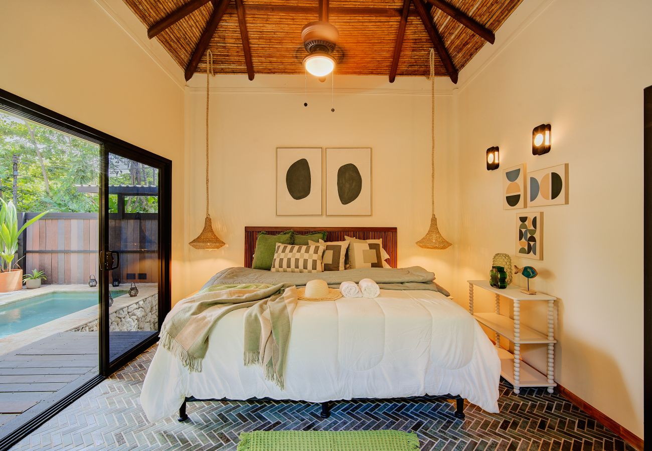 Maison à Playa Chiquita - Luxury Tropical Villa -Private Pool-Walk to Beach