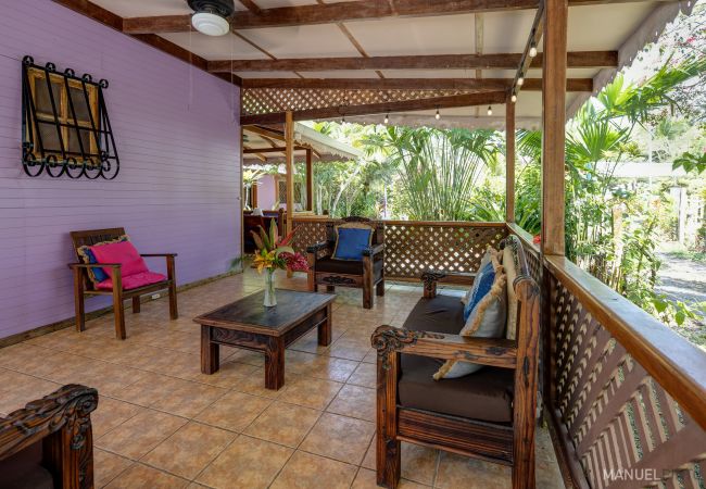  in Punta Uva - Casa Violeta • Beachfront 3BR Caribbean Home with A/C