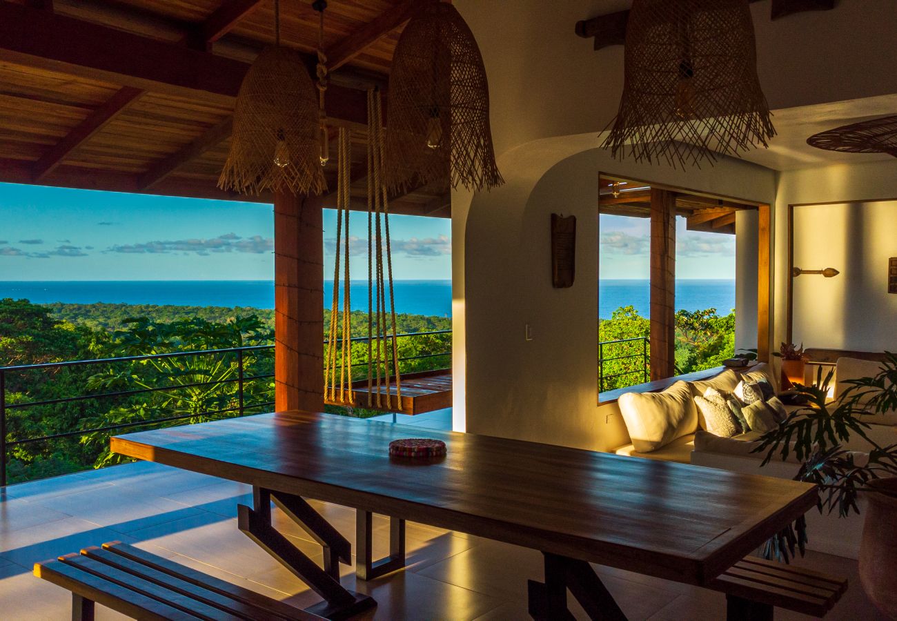 House in Hone Creek - Blue Hill State - 360° Ocean View Jungle Villa