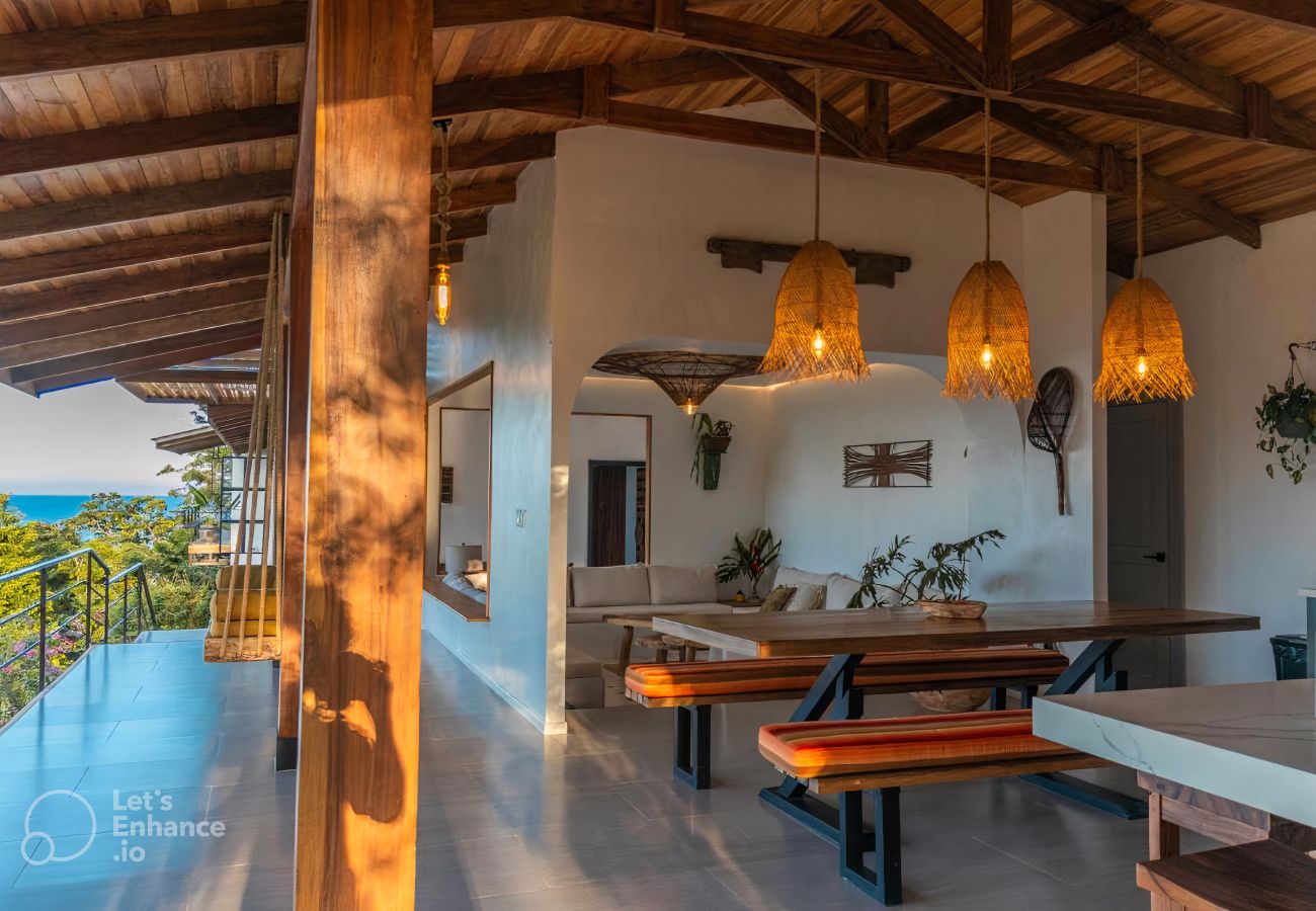 House in Hone Creek - Blue Hill State - 360° Ocean View Jungle Villa
