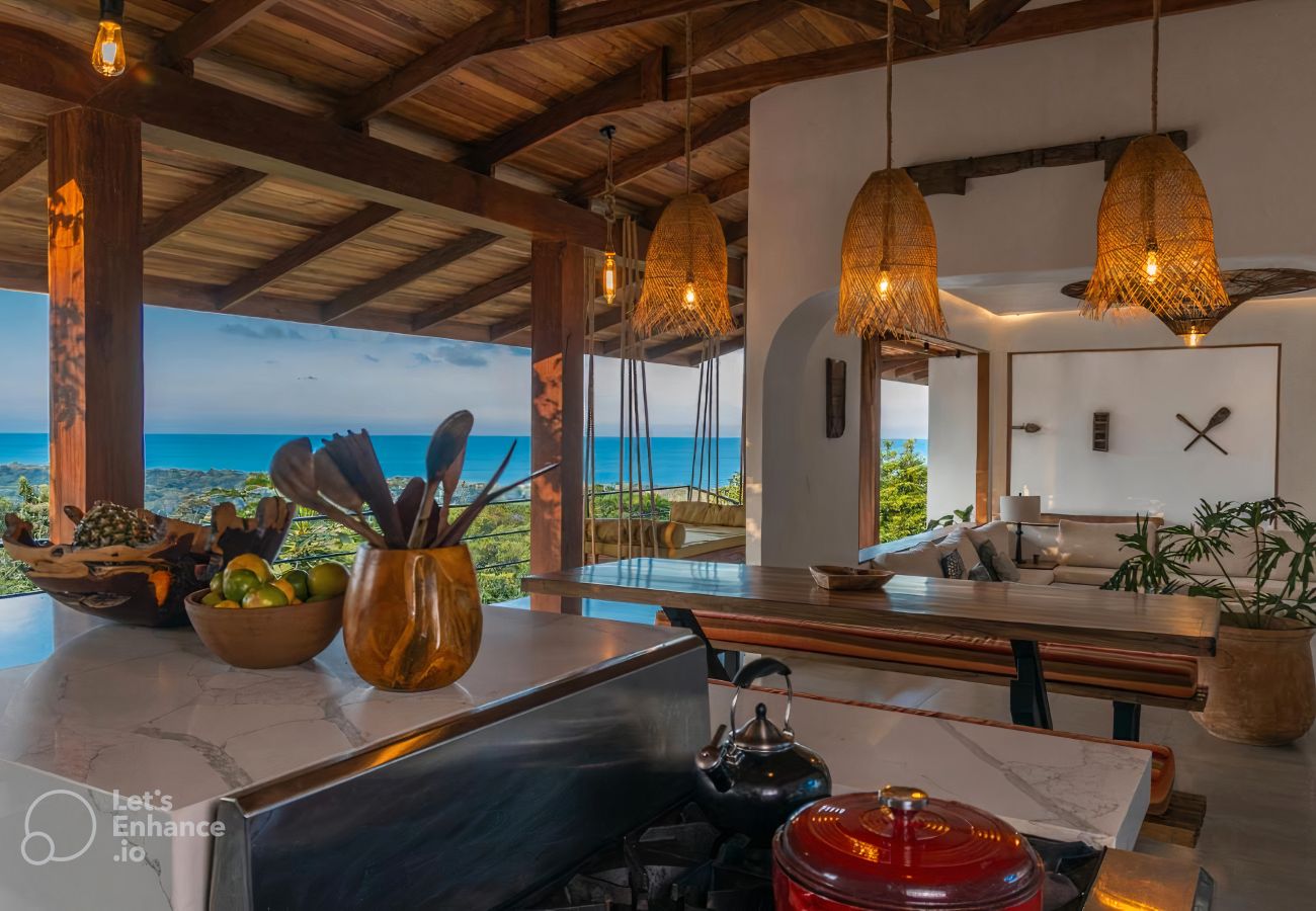 House in Hone Creek - Blue Hill State - 360° Ocean View Jungle Villa