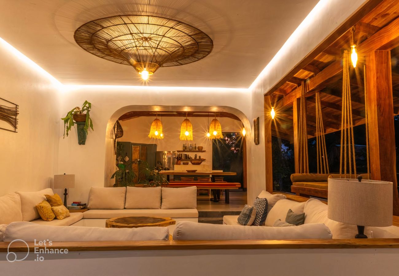 House in Hone Creek - Blue Hill State - 360° Ocean View Jungle Villa