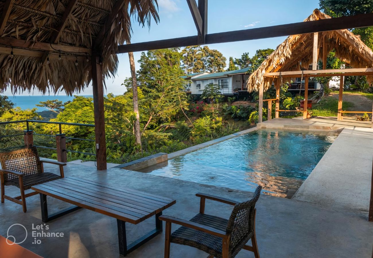 House in Hone Creek - Blue Hill State - 360° Ocean View Jungle Villa