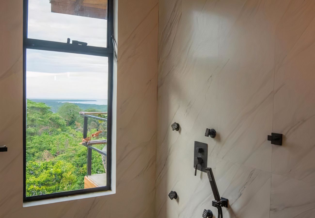House in Hone Creek - Blue Hill State - 360° Ocean View Jungle Villa