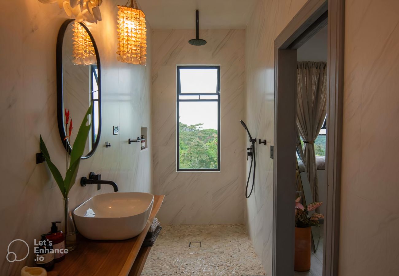 House in Hone Creek - Blue Hill State - 360° Ocean View Jungle Villa